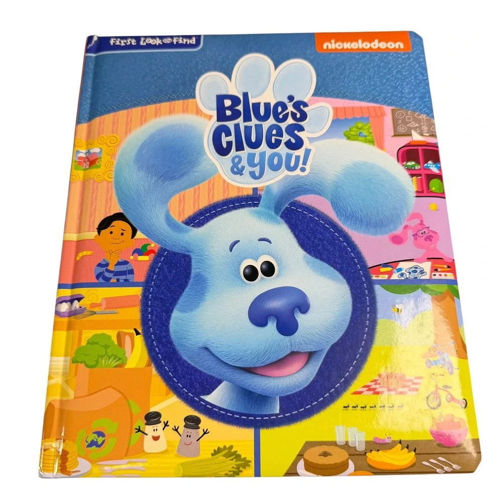 Blues Clues and You Book Lot of 3 Lift the Flap Look and Find Count with‎ Blue